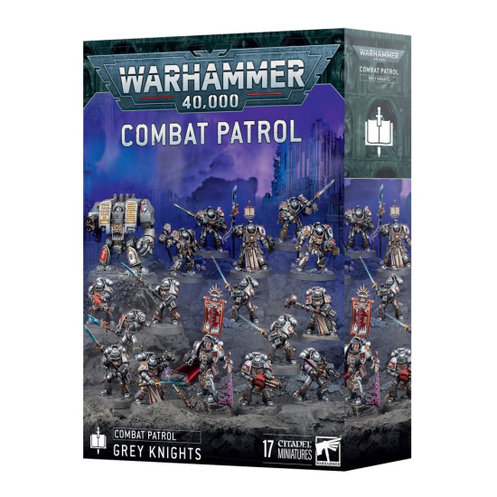 Warhammer 40k: Combat Patrol Grey Knights – armia startowa z Castellanem Crowe'em